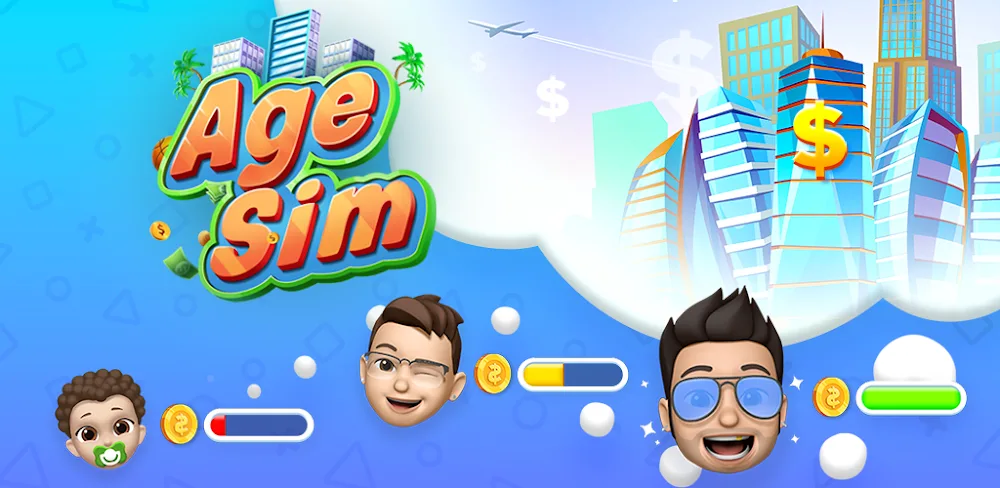 Age Sim (Real Life) MOD APK Cover