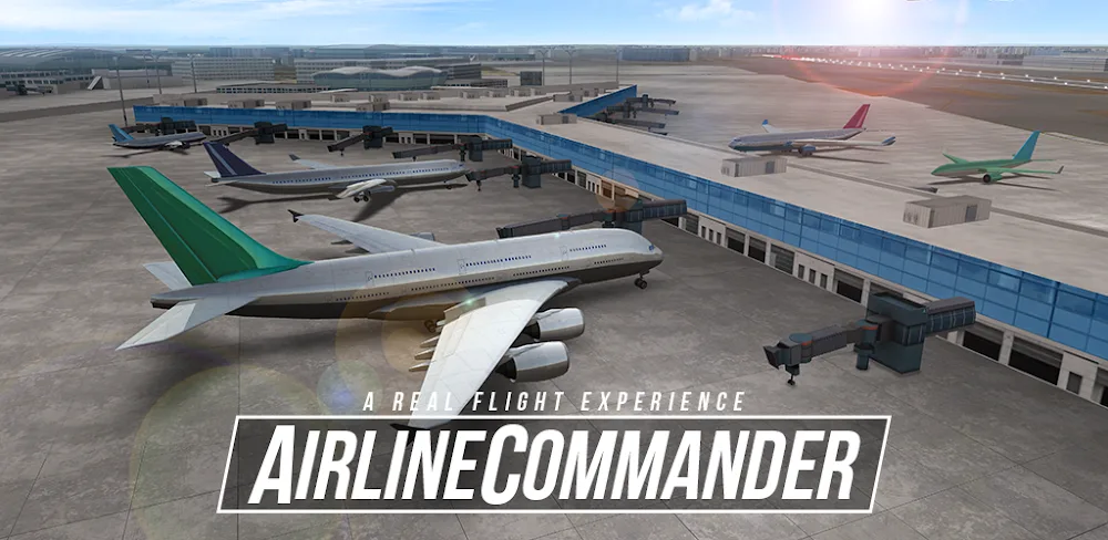 Airline Commander: Flight Game MOD APK Cover