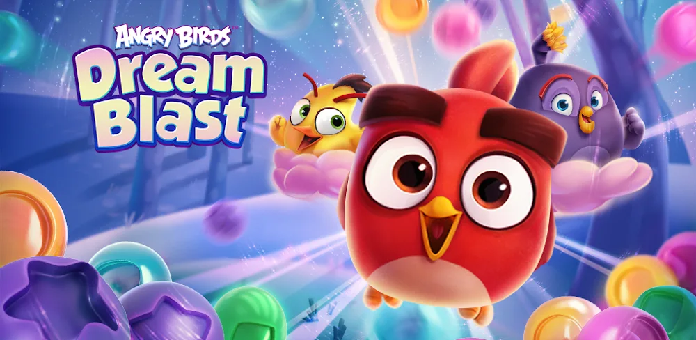 Angry Birds Dream Blast MOD APK Cover