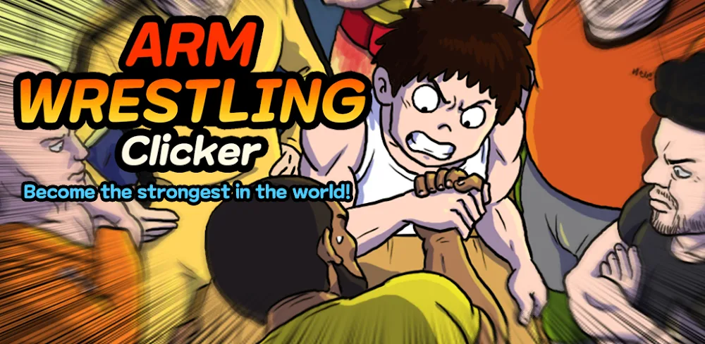 Arm Wrestling Clicker MOD APK Cover