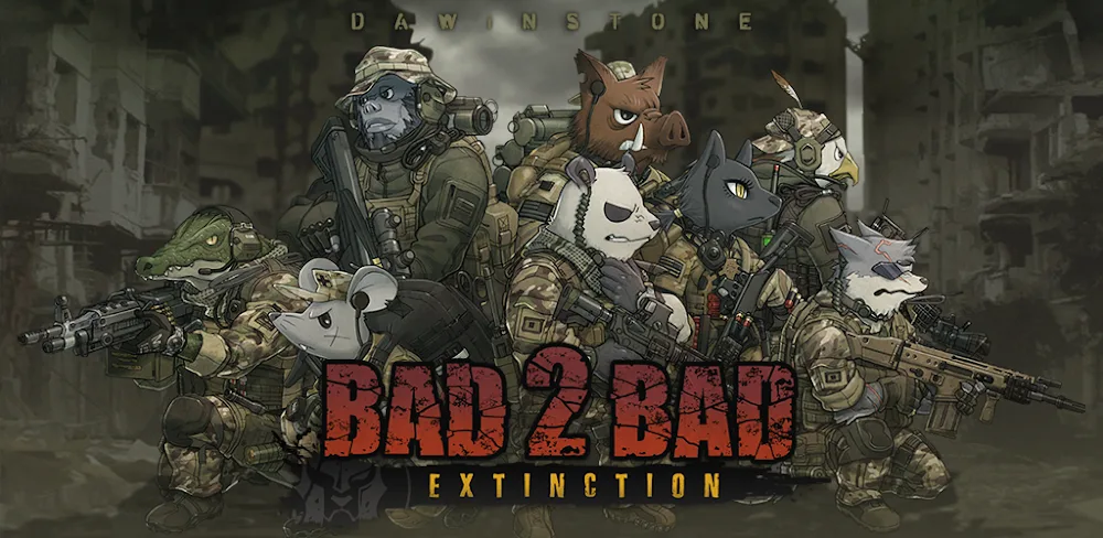 Bad 2 Bad: Extinction MOD APK Cover