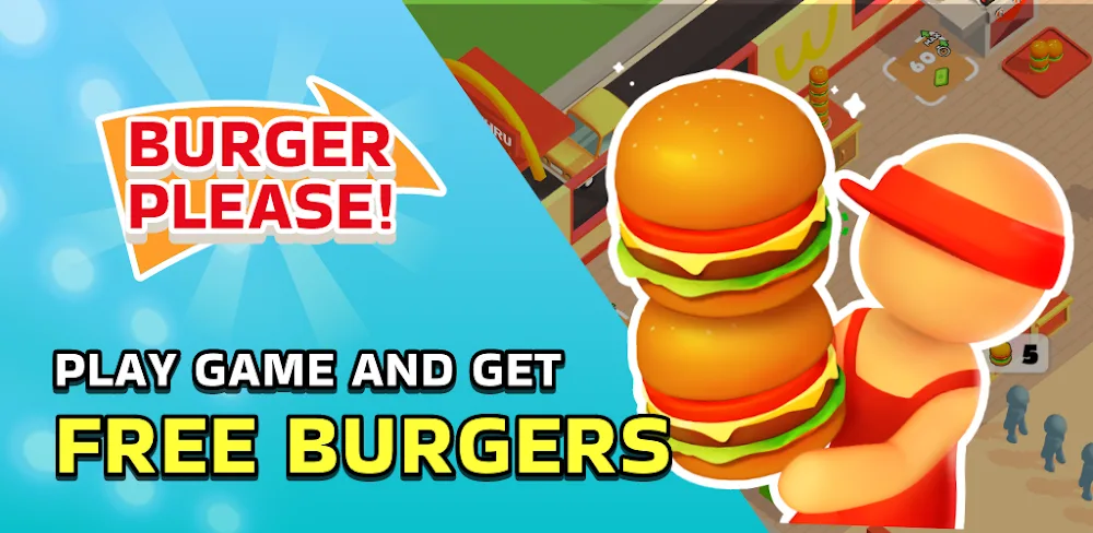 Burger Please! MOD APK Cover