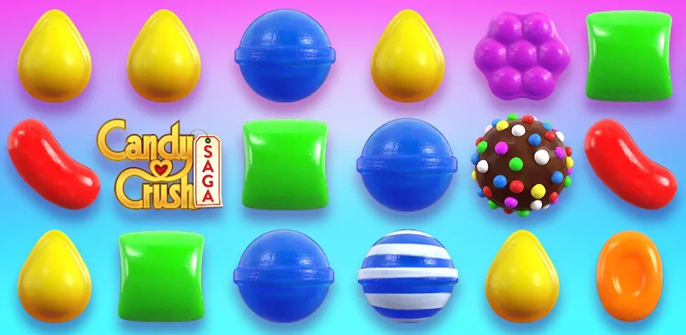 Candy Crush Saga MOD APK Cover