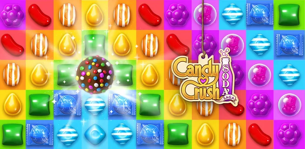 Candy Crush Soda Saga MOD APK Cover