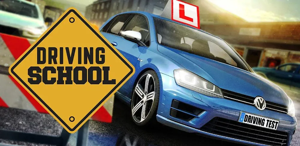 Car Driving School Simulator MOD APK Cover