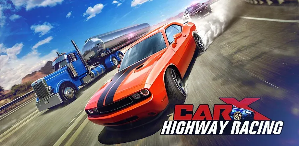 CarX Highway Racing MOD APK Cover