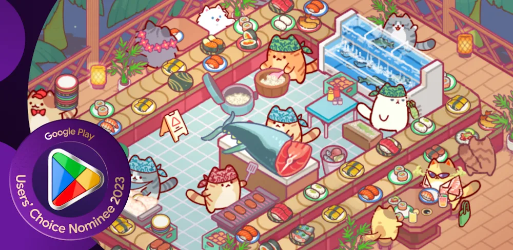 Cat Snack Bar MOD APK Cover