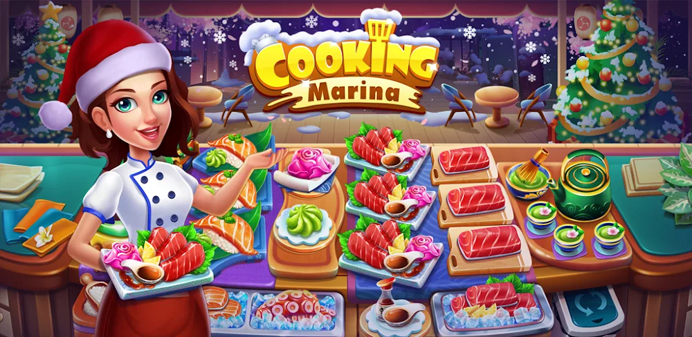 Cooking Marina MOD APK Cover