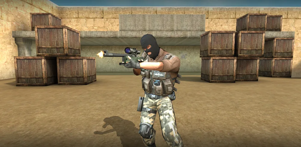 Counter Terrorist Strike : CS MOD APK Cover