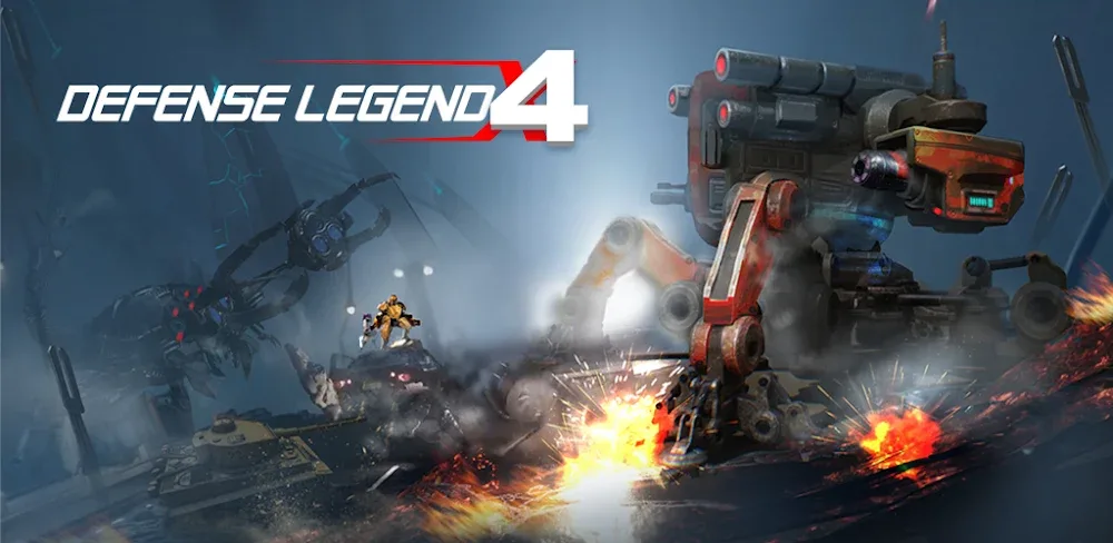 Defense Legend 4: Sci-Fi TD MOD APK Cover