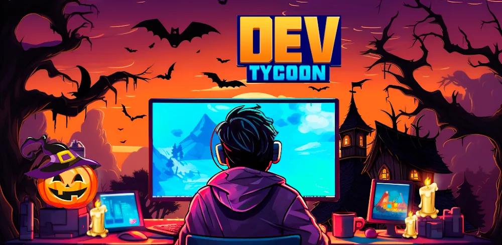 Dev Tycoon: Idle Games MOD APK Cover