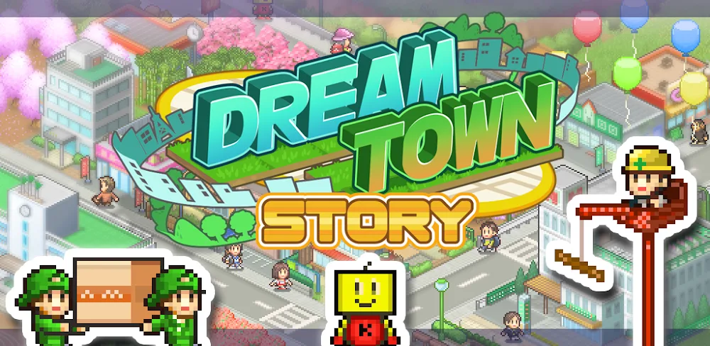 Dream Town Story MOD APK Cover