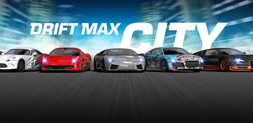 Drift Max City MOD APK Cover