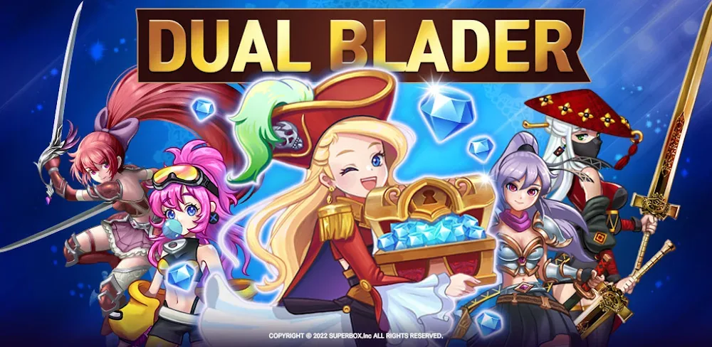 Dual Blader MOD APK Cover