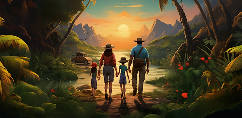 Family Journey: Island Escape MOD APK Cover