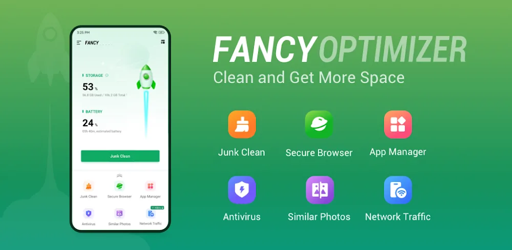 Fancy Optimizer MOD APK Cover