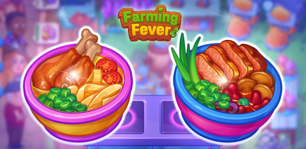 Farming Fever – Cooking game MOD APK Cover