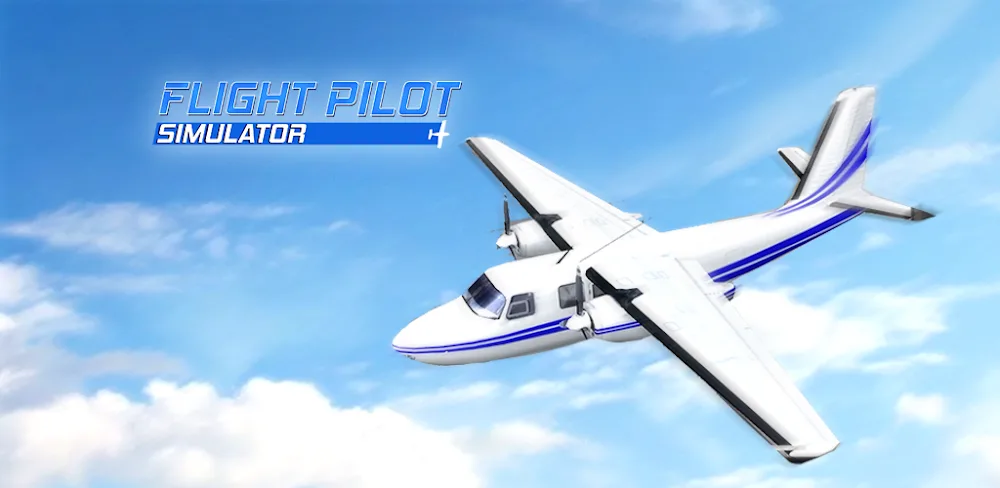 Flight Pilot: 3D Simulator MOD APK Cover