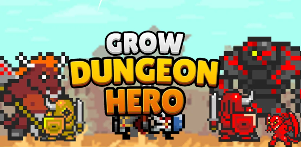 Grow Dungeon Hero MOD APK Cover