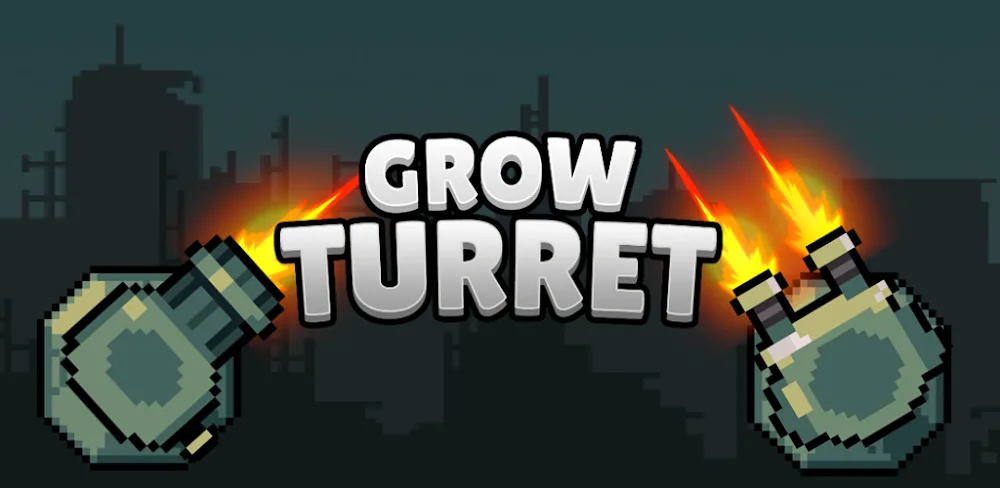 Grow Turret MOD APK Cover