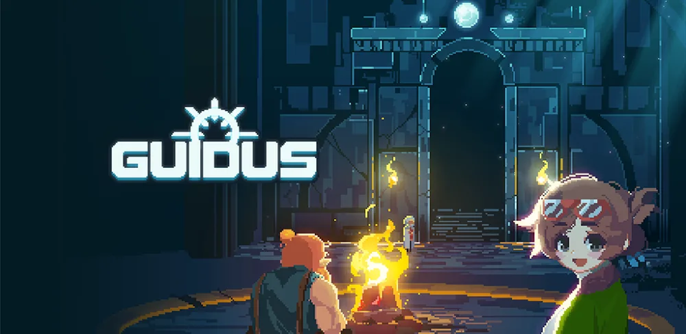 Guidus : Pixel Roguelike RPG MOD APK Cover