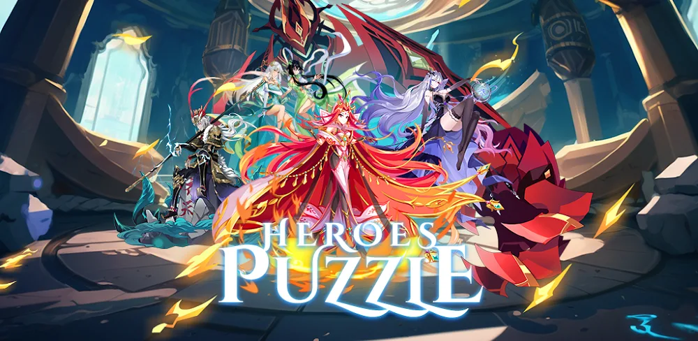 Heroes & Puzzles MOD APK Cover