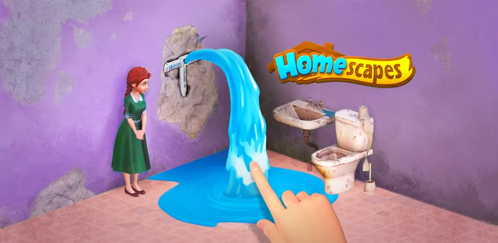 Homescapes MOD APK Cover