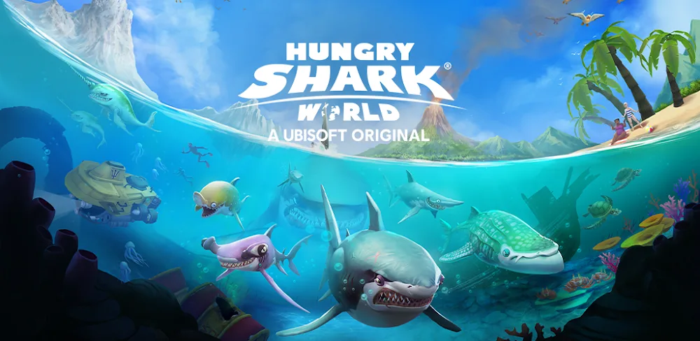 Hungry Shark World MOD APK Cover