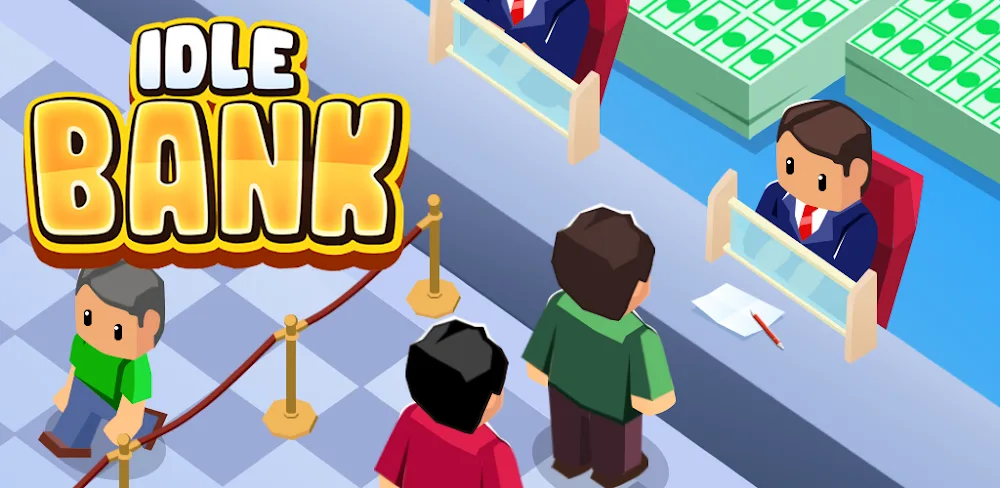 Idle Bank MOD APK Cover