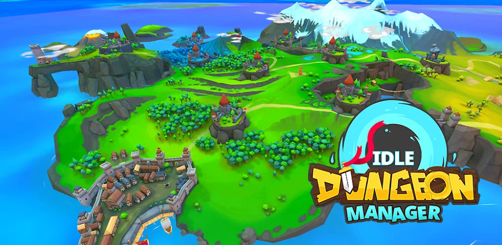 Idle Dungeon Manager MOD APK Cover