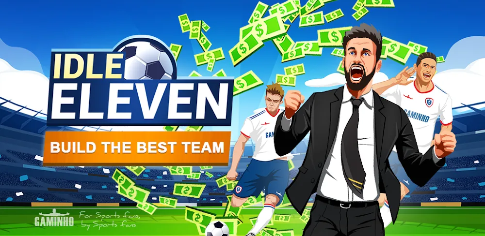 Idle Eleven – Soccer tycoon MOD APK Cover