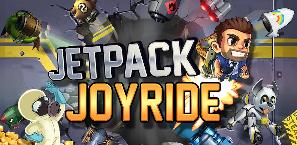 Jetpack Joyride MOD APK Cover