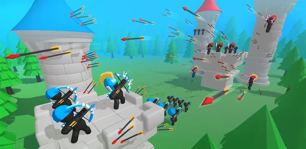 Merge Archers MOD APK Cover