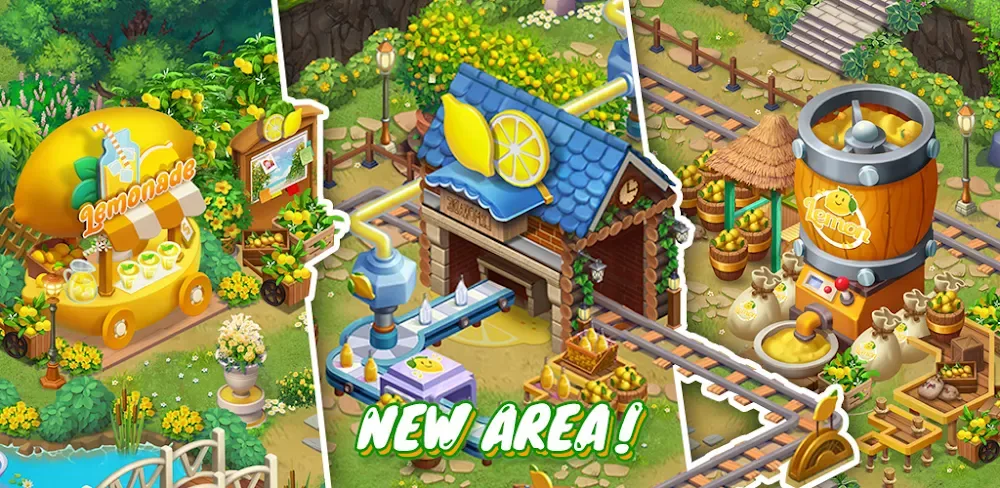 Merge Manor : Sunny House MOD APK Cover