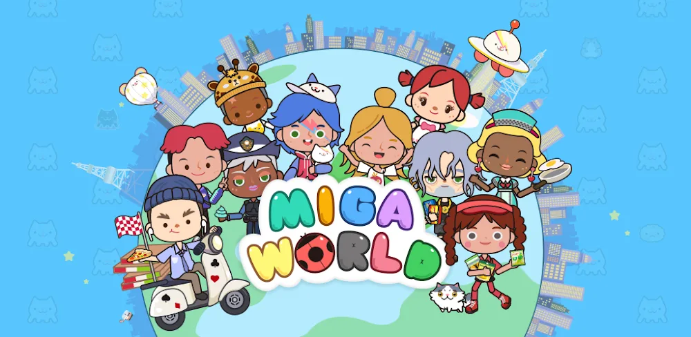 Miga Town: My World MOD APK Cover