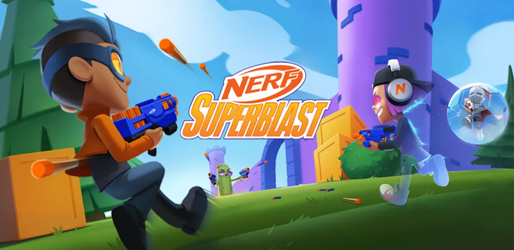 NERF: Superblast Online FPS MOD APK Cover