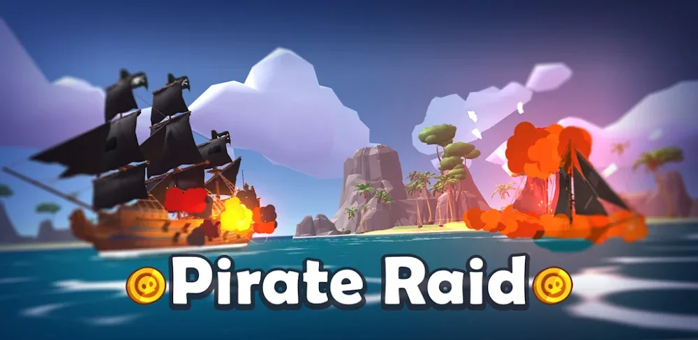 Pirate Raid – Caribbean Battle MOD APK Cover