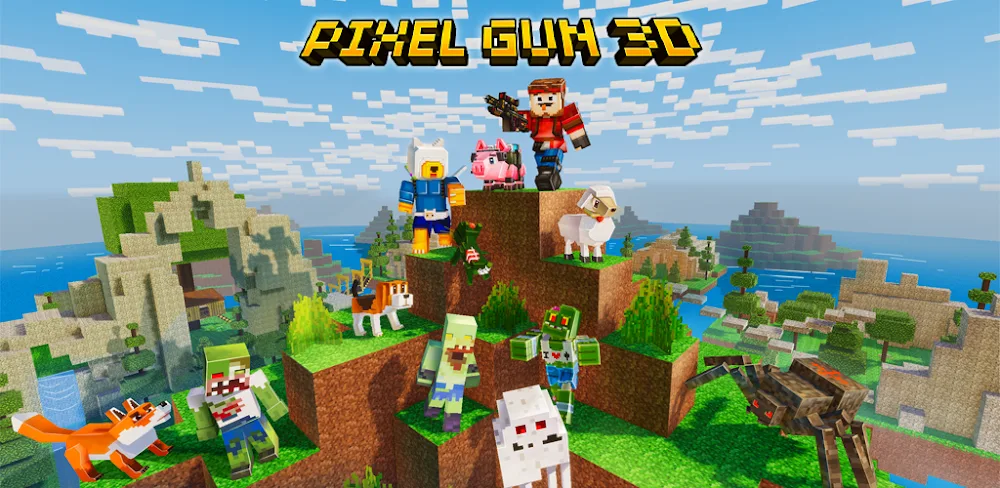 Pixel Gun 3D MOD APK Cover