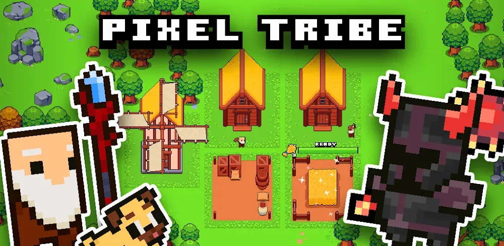 Pixel Tribe MOD APK 0.8.9 (Unlock Skills, Free Purchase) Download