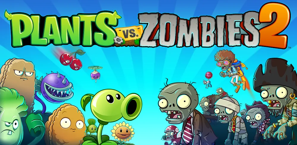 Plants vs Zombies 2 MOD APK Cover