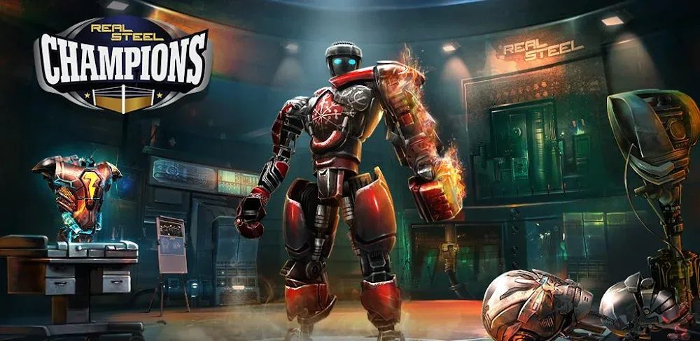 Real Steel Boxing Champions MOD APK Cover