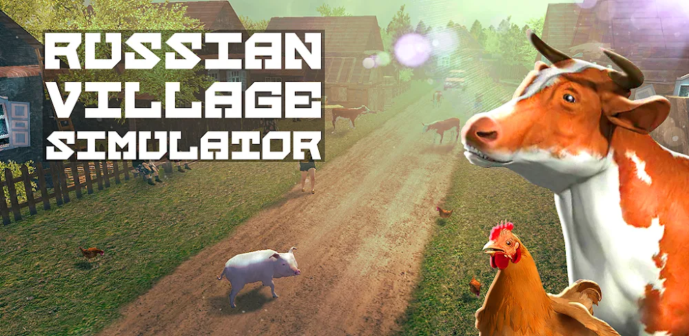 Russian Village Simulator 3D MOD APK Cover