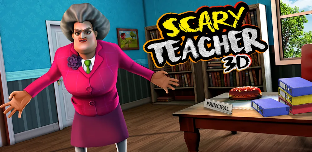 Scary Teacher 3D MOD APK Cover