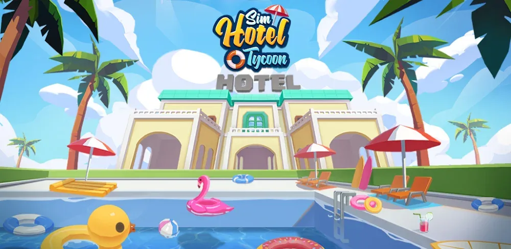 Sim Hotel Tycoon MOD APK Cover