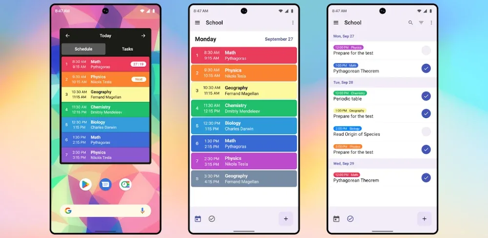 Smart Timetable MOD APK Cover