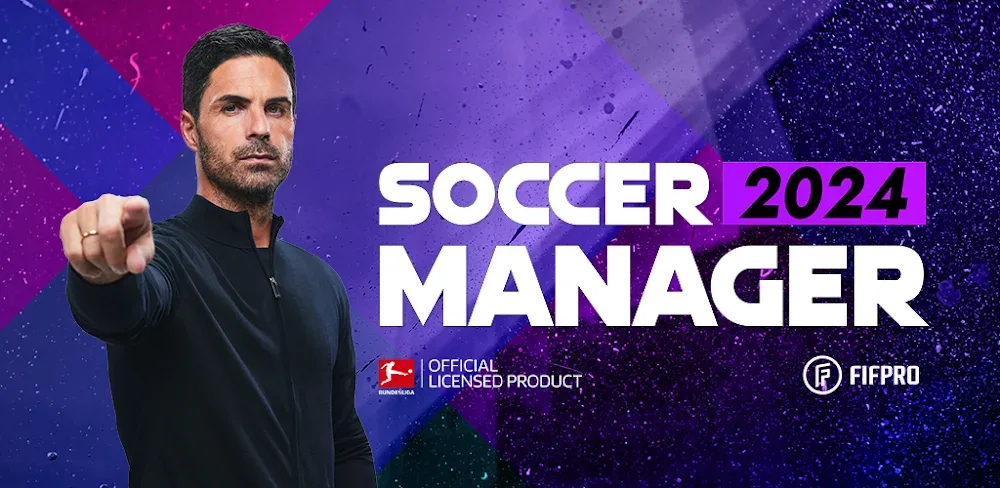 Soccer Manager 2024 – Football MOD APK Cover