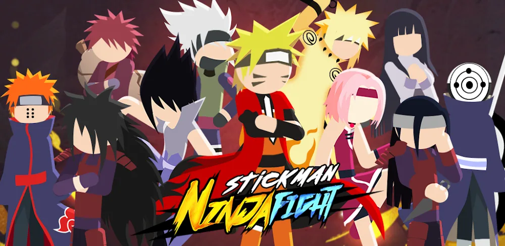 Stickman Ninja Fight MOD APK Cover