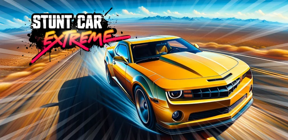 Stunt Car Extreme MOD APK Cover