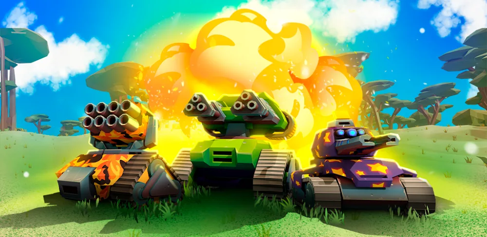 Tanks a Lot MOD APK Cover