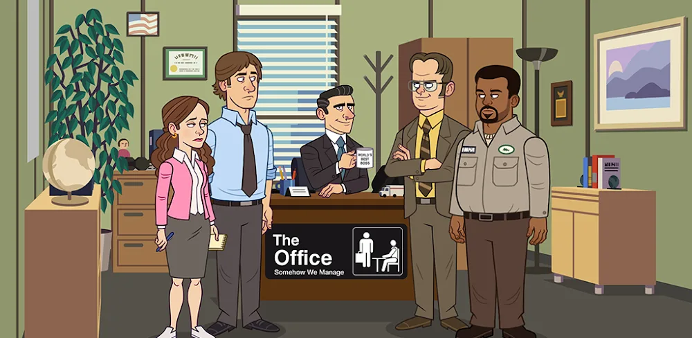 The Office: Somehow We Manage MOD APK Cover